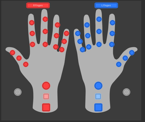 Character Picker, Hands tab
